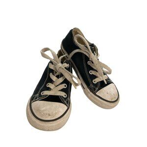 Converse All Star toddler  Size 9 Black Canvas sneaker Shoes